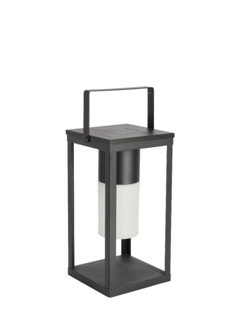 BIZZOTTO Lampada solare LED QU nera con manico H38