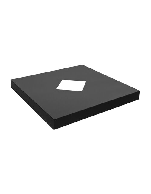 Carter decorativo in metallo per la base del ombrellone BDCS/BDWS