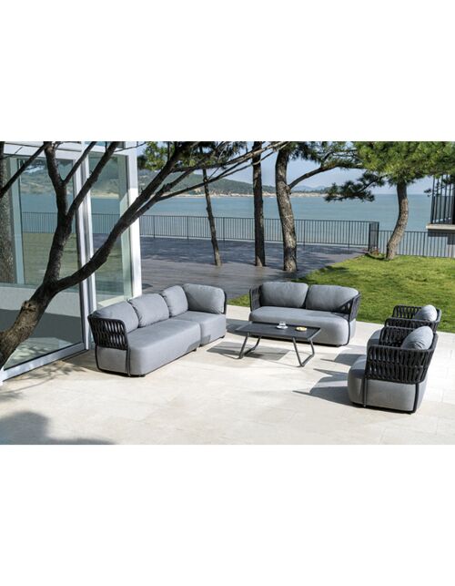 Set da giardino SOFT con cuscini