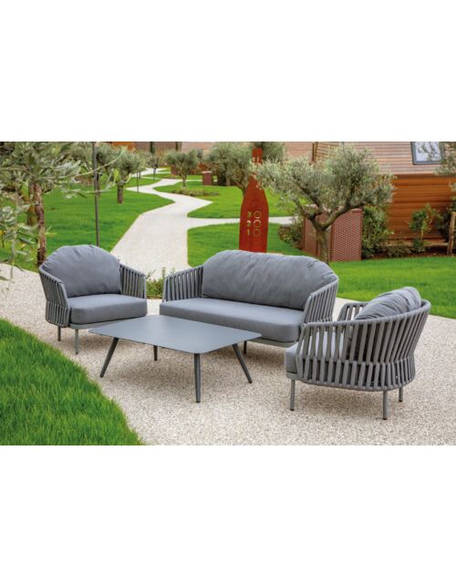 Set da giardino SOHO con cuscini