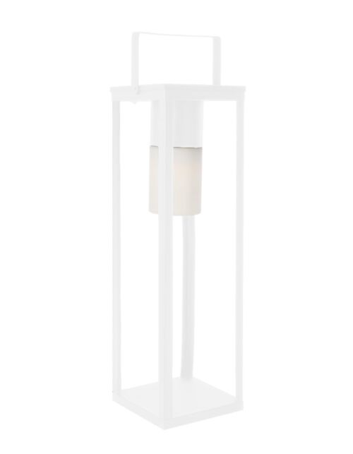BIZZOTTO Lampada solare LED QU bianca con manico H75