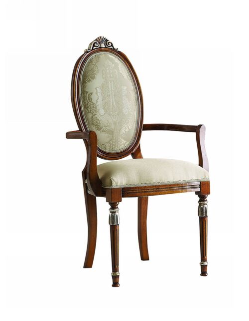 Sedia Capotavola VANITY 174-C con braccioli