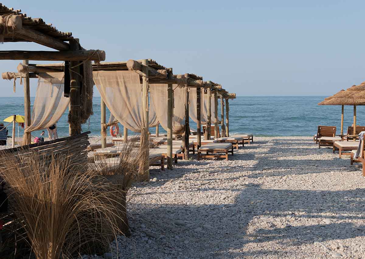 Gazebo stile africano