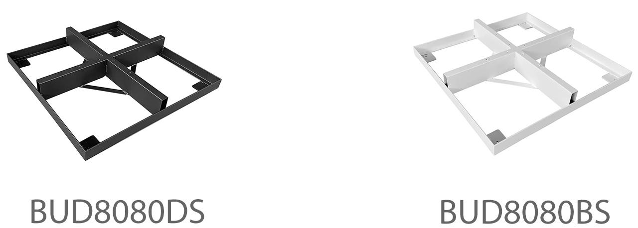 Copertura decorativa in metallo per la base del paralume BDC8080DS/BDC8080BS