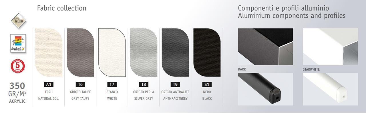 Tonalità di colore Alba